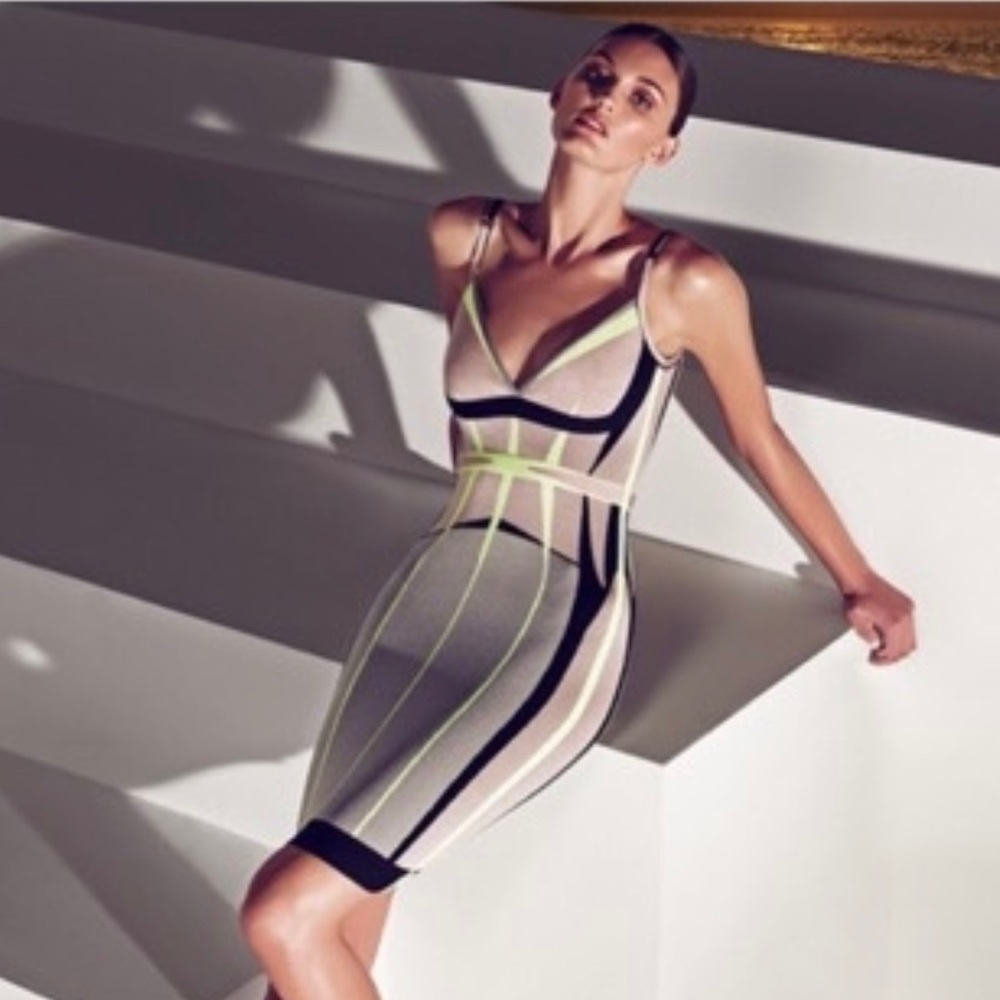Herve Leger Nomi Dress Size XS